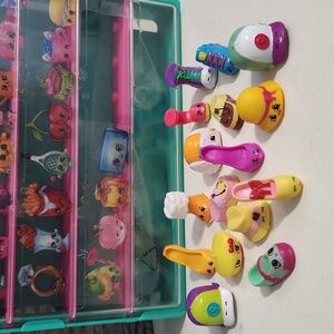 Shopkins Toys With Carry Case Set